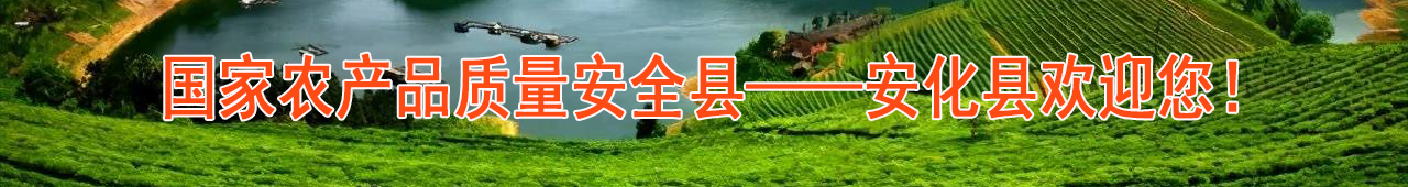 国家农产品质量安全县--安化县欢迎您